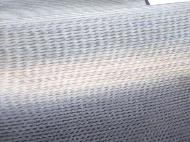 平和屋着物●本塩沢 やまだ織 太鼓柄袋帯 雪の中のきれ やまと誂製 証紙付き 正絹 逸品 CABN8126hy
