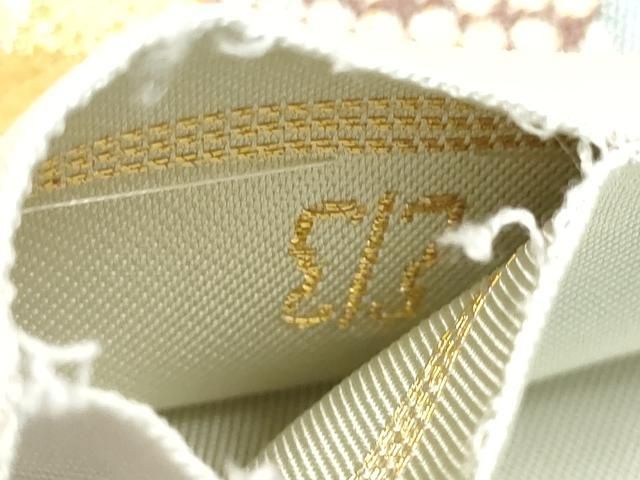 平和屋着物●西陣 川島織物 六通柄 本袋帯 舞花文 金糸 正絹 逸品 CABN8167hy