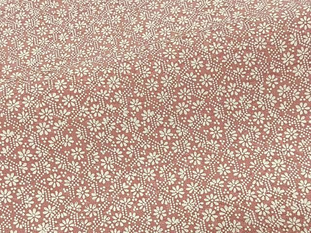 平和屋着物■上質な小紋 花尽くし 正絹 逸品 CABN9235ua