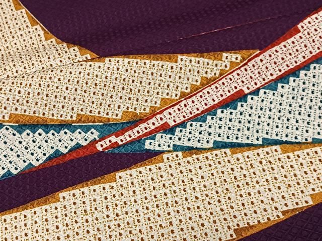 平和屋着物●豪華振袖 駒刺繍 束ね熨斗文 金糸 正絹 逸品 CABN9240ua