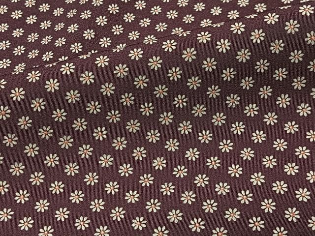 平和屋着物■上質な小紋 舞花文 正絹 逸品 未使用 CABN9247ua