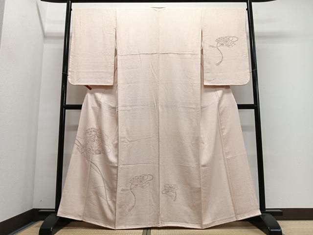 平和屋着物■中国三大刺繍 総相良刺繍 訪問着 雲取り文箱地紙花文 正絹 逸品 CABN9271ua