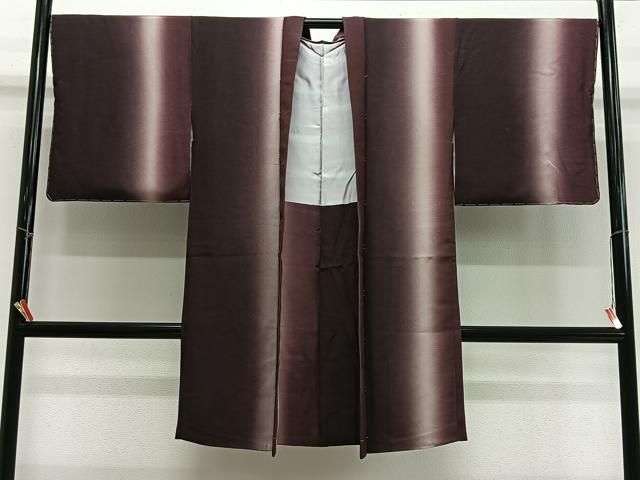 平和屋着物#長羽織 間道 暈し染め 正絹 逸品 未使用 CABN9380ua