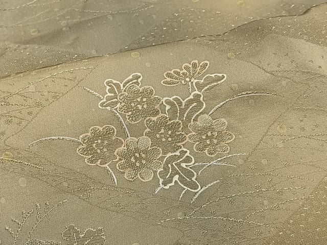 平和屋着物#羽織 地紋起こし 草花文 暈し染め 正絹 逸品 CABN9382ua