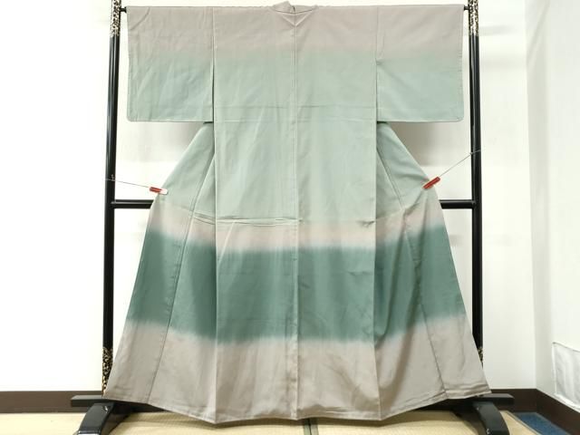 平和屋着物●訪問着 霞文 暈し染め 正絹 逸品 未使用 CABO0035yc