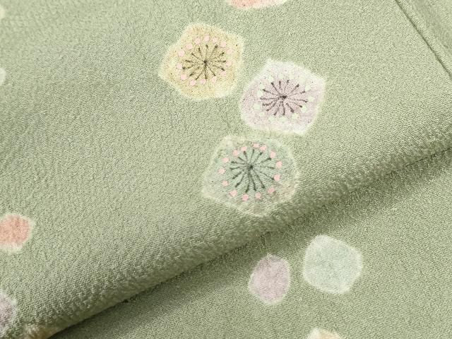 平和屋着物●訪問着 絞り 舞花文 やまと誂製 正絹 逸品 未使用 CABO0068yc