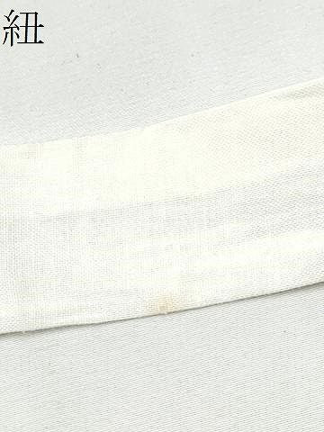 平和屋着物●つけ帯 切嵌 草花文 金通し地 正絹 逸品 CABO1610hy