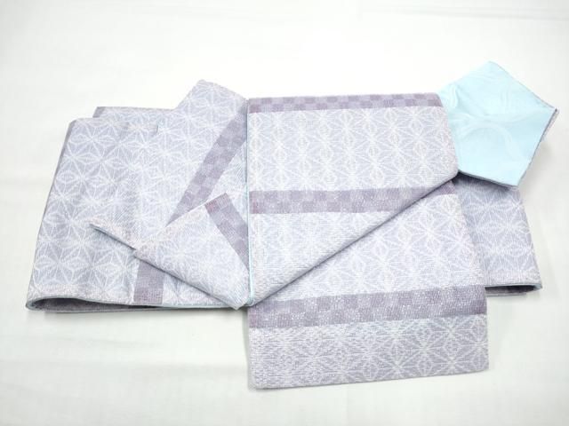 平和屋着物●つけ帯 麻の葉文様 CABO1612hy
