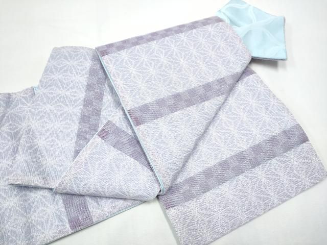 平和屋着物●つけ帯 麻の葉文様 CABO1612hy