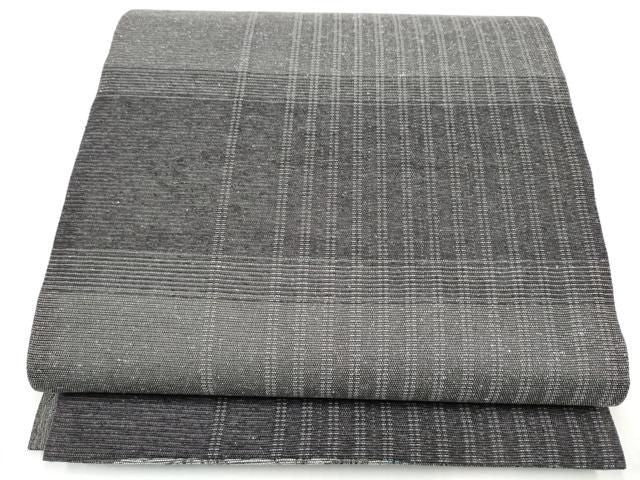 平和屋着物●両面 六通柄袋帯 草花文 やまと誂製 正絹 逸品 CABO1639hy