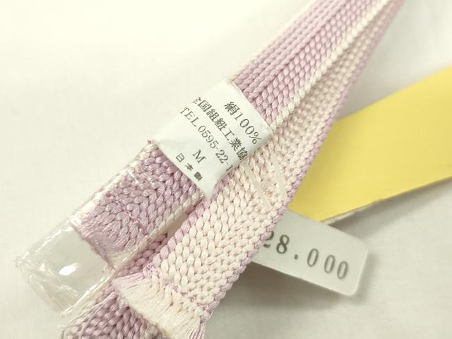 平和屋本店■夏物 和装小物 帯締め・帯揚げセット 逸品 未使用 CXAA0337s5