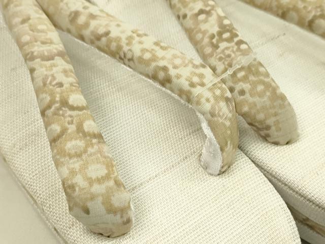 平和屋本店■和装小物 亜麻草履 スリーシーズン 春夏秋 麻 箱付き 逸品 新品 CXAA0423s5