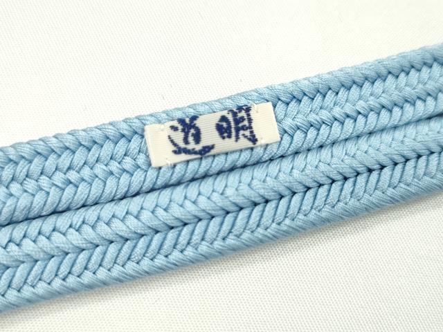 平和屋本店■極上 有職組紐道明 帯締め 冠組 青藍 宮内庁御用 国立博物館御用 東京芸術大学御用 逸品 未使用 CXAA0505s5