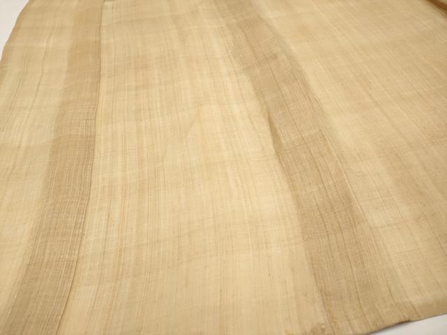 平和屋本店■極上 夏物 芭蕉布 手積み芭蕉糸100% 飴色 逸品 CYAA1269s5