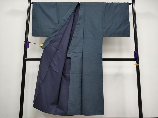 平和屋本店■極上 男性 本場大島紬 アンサンブル 100亀甲 総絣 逸品 CYAA1529s5