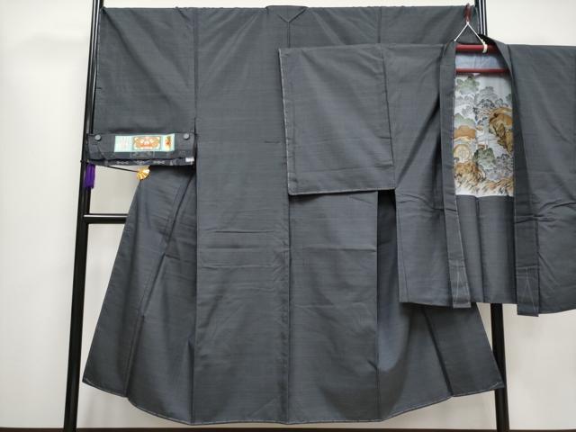 平和屋本店■極上 男性 本場大島紬 アンサンブル 中江絹織物謹製 証紙付き 逸品 CYAA1569s5