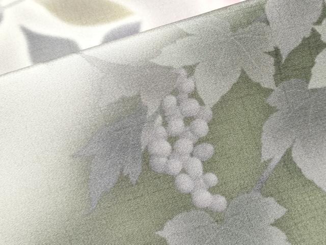 平和屋本店■極上 訪問着 手描き 草花文 暈し染め 逸品 未使用 CYAA1605s5