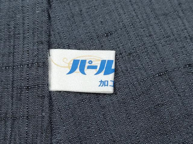 平和屋本店■極上 男性 紬・長襦袢・羽織セット 単衣 キングサイズ 着物:羊羹色 羽織:薄色 襦袢:薄縹色 逸品 CYAA1650s5