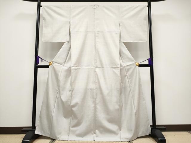 平和屋本店●極上 本場大島紬 白大島 100亀甲 総詰め 証紙付き 逸品 CYAA1725s5