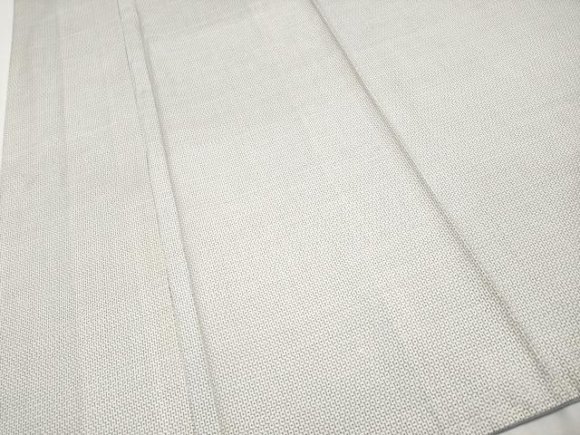平和屋本店●極上 本場大島紬 白大島 100亀甲 総詰め 証紙付き 逸品 CYAA1725s5