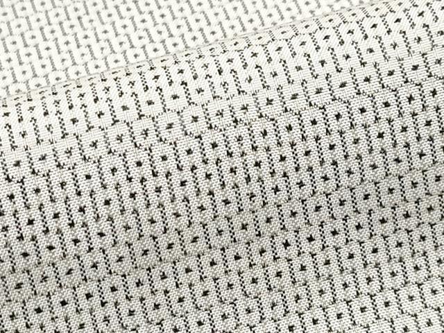 平和屋本店●極上 本場大島紬 白大島 100亀甲 総詰め 証紙付き 逸品 CYAA1725s5