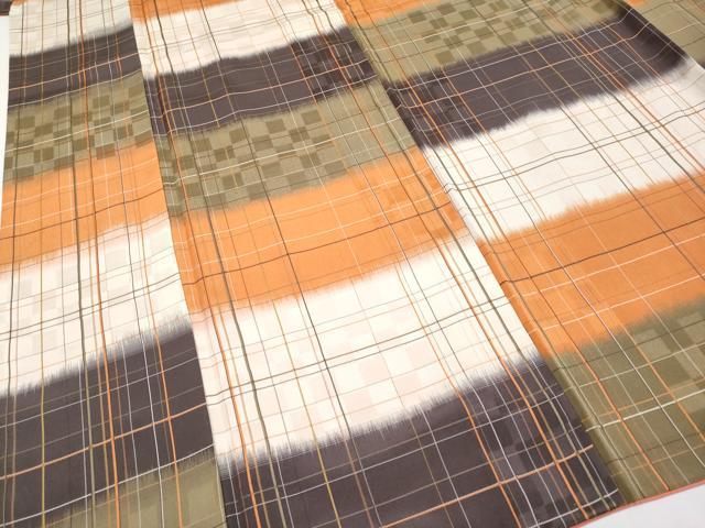 平和屋本店●希少 伝統工芸士 曽根武勇 振袖 お召地 吉野間道 逸品 CYAA1764s5