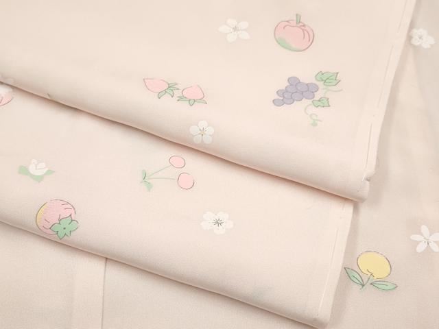 平和屋本店■上質な長襦袢　無双仕立て　成り物　灰桜色地　逸品　未使用　CYAA2215s5 平和屋本店○上質な長襦袢 無双仕立て 成り物 灰桜色地 逸品 未