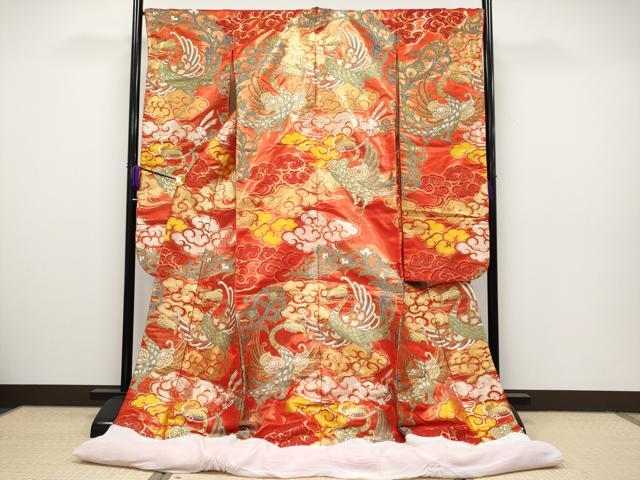 華やかな花柄打掛唐織風 衣装｜南青山ル・アンジェ教会