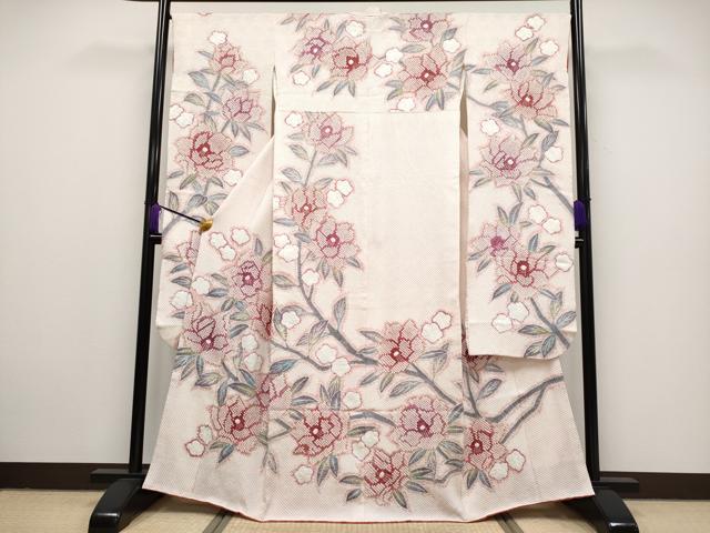 平和屋本店■極上 名門 藤娘きぬたや・総絞り 振袖 枝椿 逸品 CYAA2272s5