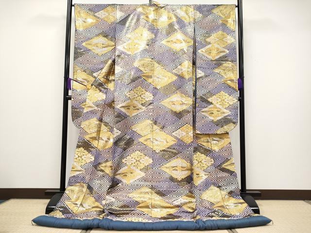 打掛　色打掛　正絹　西陣織 ☆打ち掛け色打ち掛け花嫁正絹☆