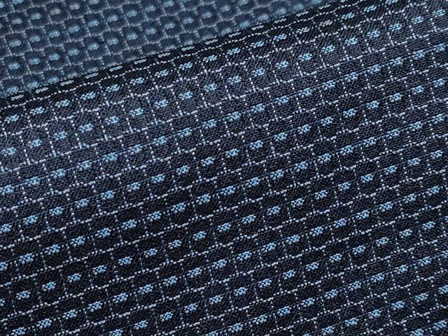 平和屋本店●極上 男性 お召 アンサンブル 100亀甲 キングサイズ 逸品 CYAA2438s5