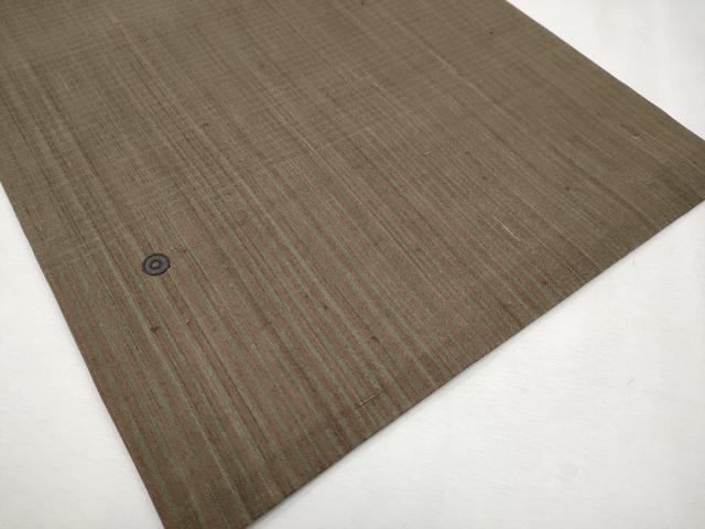 平和屋本店■極上 Maru Factory 丸山正 太鼓柄袋帯 紬地 総刺繍 色紙文 逸品 未使用 CYAA2534s5