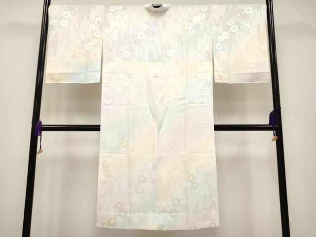 平和屋本店■上質な長襦袢 無双仕立て 辻が花 暈し染め やまと誂製 逸品 未使用 CYAA2642s5
