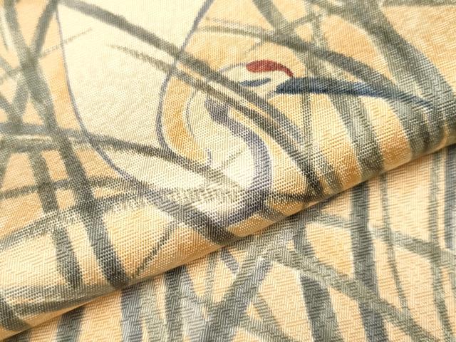 平和屋着物●極上 訪問着 手描き 鶴 逸品 CYAA2911s5