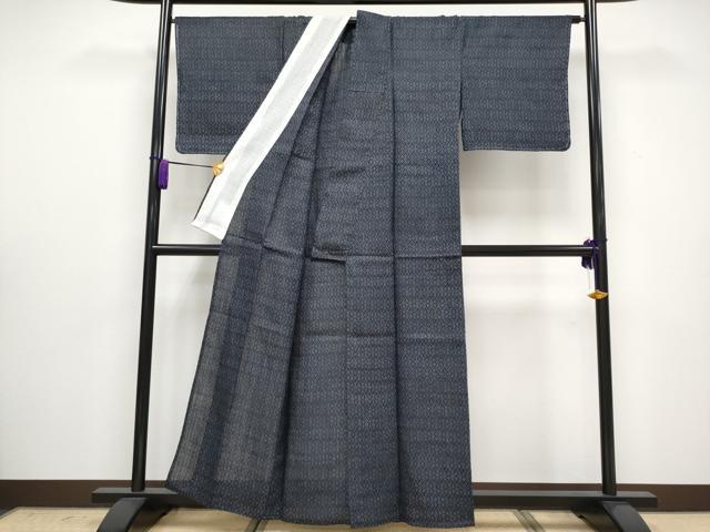 平和屋本店*極上 夏物 重要無形文化財 本場宮古上布 苧麻 逸品 未使用 CYAA3006s5