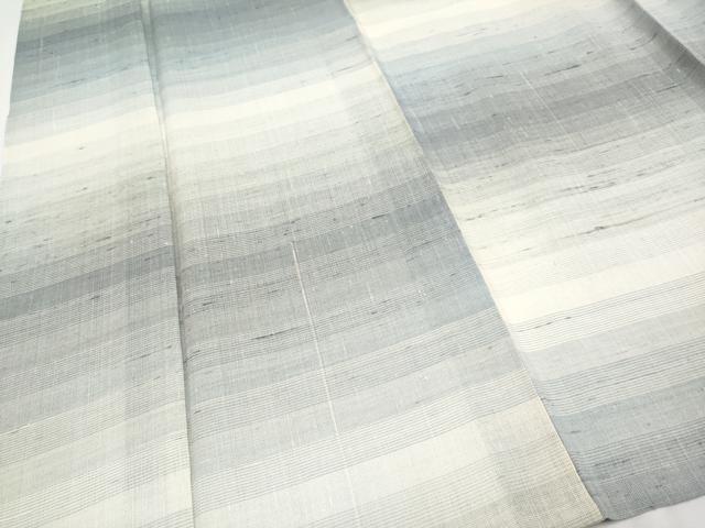 平和屋本店*極上 夏物 夏赤城 手座繰り 根啓織物謹製 証紙付き 逸品 CYAA3235s5