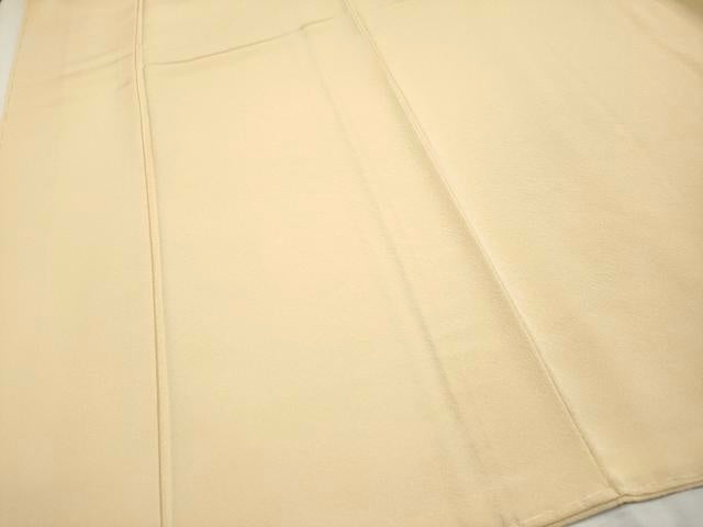平和屋着物●極上 色無地 丁子色 逸品 未使用 CYAA3300s5
