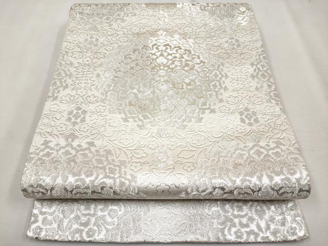 平和屋着物■極上 七五三 女の子 7歳 祝着・袋帯セット 駒刺繍 絞り 鼓草花文 逸品 CYAA3308s5