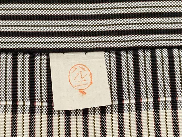 平和屋着物●極上 男性 馬乗り袴 神代袴 縞 神尾織物謹製 逸品 CYAA3489s5