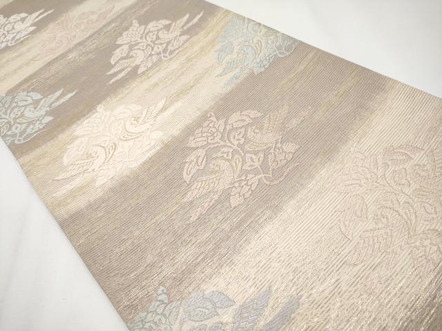 平和屋着物*極上 夏物 六通柄袋帯 唐織 野分 金糸 逸品 CYAA3590s5