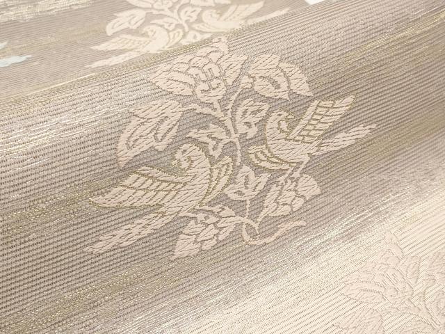 平和屋着物*極上 夏物 六通柄袋帯 唐織 野分 金糸 逸品 CYAA3590s5