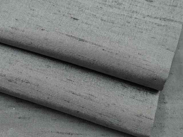 平和屋着物▽極上 男性 紬 キングサイズ 単衣 色無地 煤色 逸品 CYAA3693s5