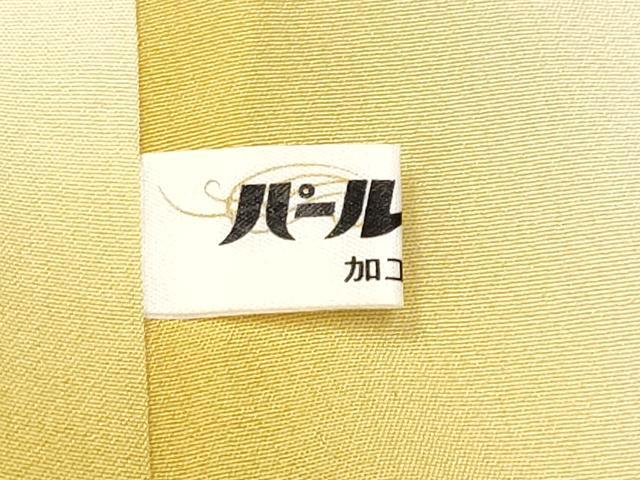 平和屋本店■極上 銀座 志ま亀 小紋 間道 蜂蜜色地 逸品 CYAA3811s5