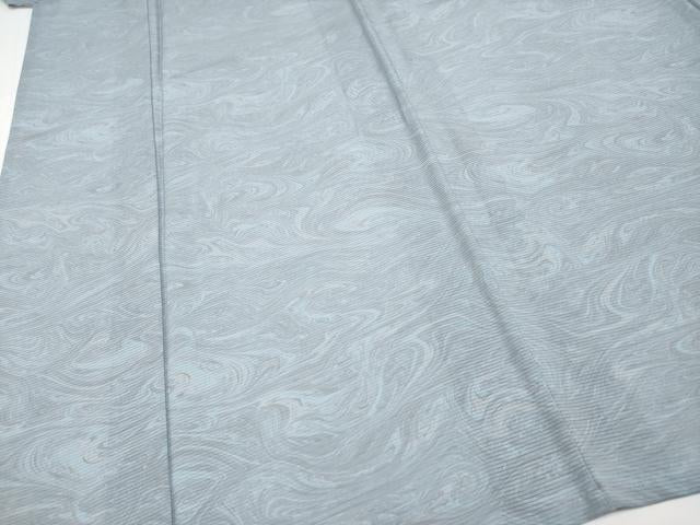 平和屋着物*極上 夏物 小紋 絽 墨流し文様 逸品 未使用 CYAA3827s5