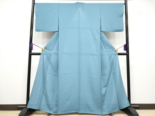 平和屋着物■極上 夏物 色無地 絽 新橋色地 逸品 CYAA3845s5