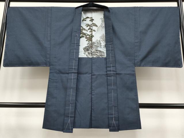 平和屋着物●極上 男性 本場大島紬 アンサンブル 100亀甲 総詰め 逸品 CYAA3914s5