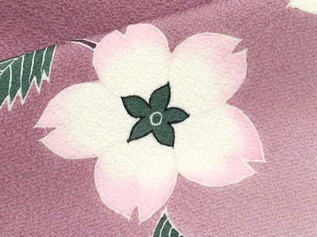 平和屋着物●極上 世界的人形師 辻村寿三郎 ジュサブロー 訪問着 舞桜 暈し染め 逸品 CYAA4042s6