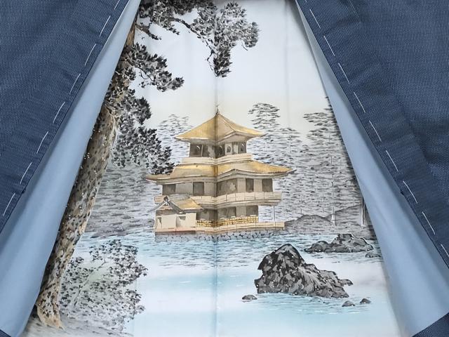 平和屋着物●極上 男性 本場大島紬 アンサンブル 100亀甲 総詰め 恵純雄作 証紙付き 逸品 未使用 CYAA4095s6