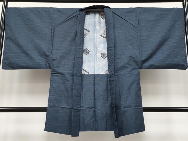 平和屋着物●極上 男性 本場大島紬 アンサンブル 100亀甲 総詰め 逸品 CYAA4114s6