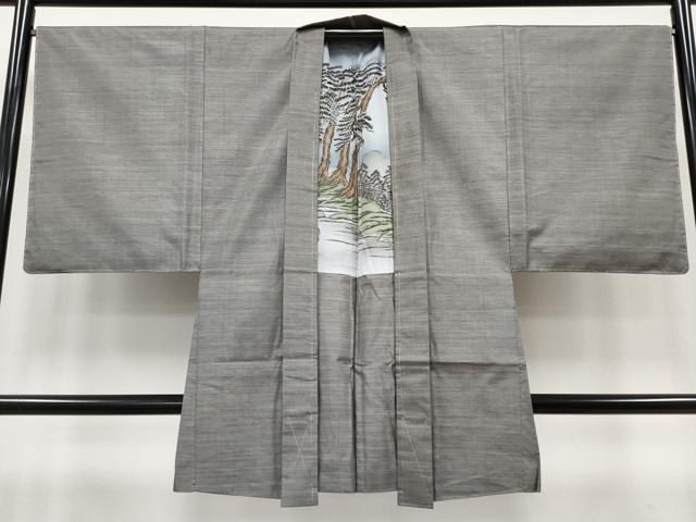 平和屋着物●極上 男性 本場大島紬 アンサンブル・長襦袢セット 9マルキ 逸品 未使用 CYAA4125s6